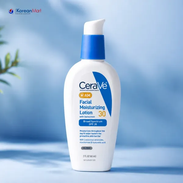 Cerave AM Facial Moisturizing Lotion with Sunscreen SPF30 Oil-Free - 60ml (USA version)